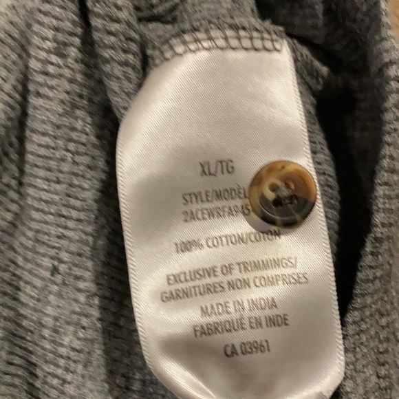 WIND River Heritage Grey Waffle Top XL​​​​ - Picture 9 of 9